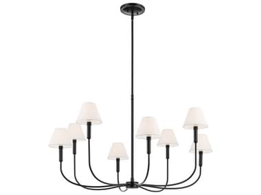 Kichler Eadie 8-Light Black Candelabra Chandelier KIC52769BK