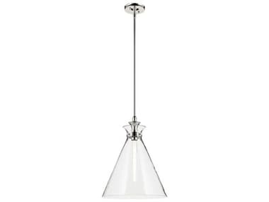 Kichler Laria 1-Light Polished Nickel Pendant KIC52775PNCLR