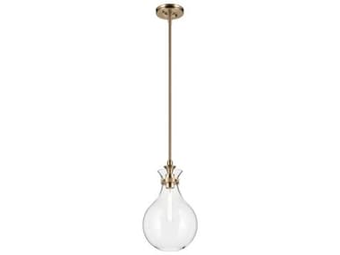 Kichler Laria 1-Light Champagne Bronze Mini Pendant KIC52776CPZCLR