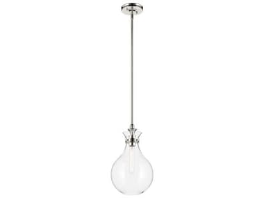 Kichler Laria 1-Light Polished Nickel Mini Pendant KIC52776PNCLR