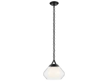 Kichler Nella 1-Light Black Mini Pendant KIC52782BK