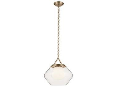 Kichler Nella 1-Light Champagne Bronze Pendant KIC52783CPZ