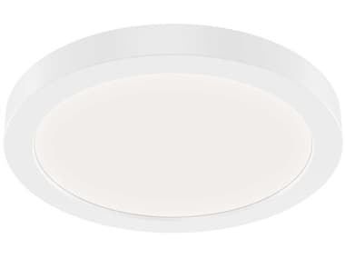 Kichler Ara White Round Flush Mount KIC53007WH30