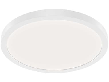 Kichler Ara White Round Flush Mount KIC53011WH30