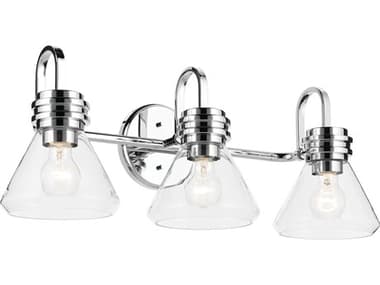 Kichler Farum 3-Light Chrome Vanity Light KIC55155CHCLR