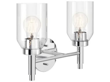 Kichler Madden 2-Light Chrome Vanity Light KIC55184CH