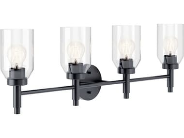 Kichler Madden 4-Light Black Vanity Light KIC55186BK