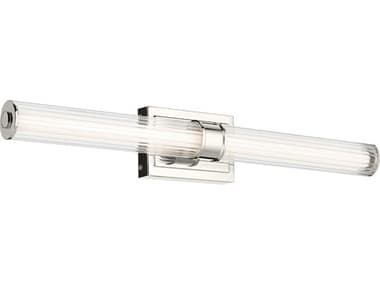 Kichler Laurene 2-Light Polished Nickel Vanity Light KIC55197PNLED