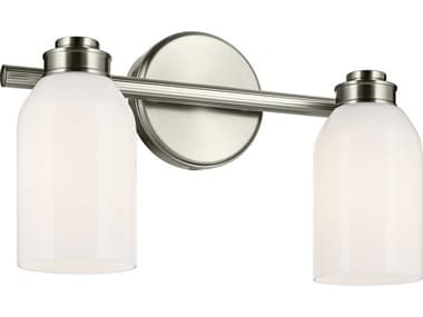 Kichler Shae 2-Light Brushed Nickel Vanity Light KIC55201NI