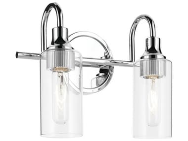 Kichler Kavi 2-Light Chrome Vanity Light KIC55210CH