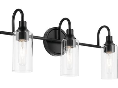 Kichler Kavi 3-Light Black Vanity Light KIC55211BK