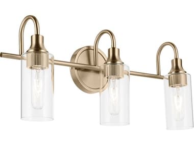 Kichler Kavi 3-Light Champagne Bronze Vanity Light KIC55211CPZ