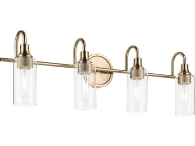 Kichler Kavi 4-Light Champagne Bronze Vanity Light KIC55212CPZ