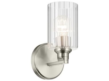 Kichler Gioe 1-Light Brushed Nickel Wall Sconce KIC55224NIFLU