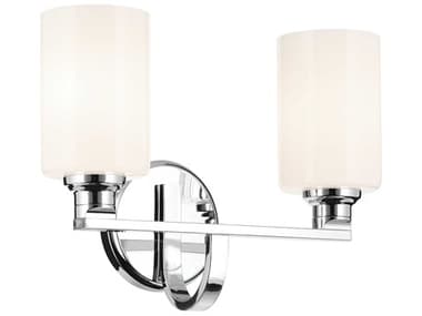 Kichler Gioe 2-Light Chrome Vanity Light KIC55225CH