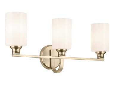 Kichler Gioe 3-Light Champagne Bronze Vanity Light KIC55226CPZ