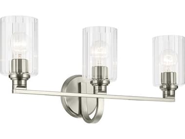 Kichler Gioe 3-Light Brushed Nickel Vanity Light KIC55226NIFLU