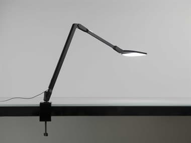 Koncept Splitty Matte Black LED Desk Lamp with One-Piece Clamp KONSPYWMTBCLP