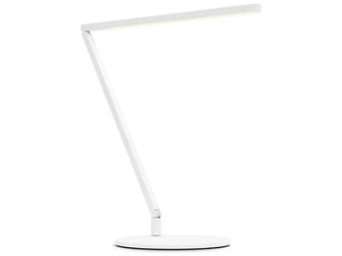 Koncept Z-bar Matte White Desk Lamp KONZBD1000MWT