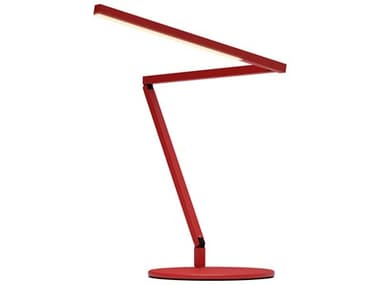 Koncept Z-bar Matte Red Desk Lamp KONZBD3100MRD