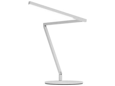 Koncept Z-bar Matte White Desk Lamp KONZBD3100MWT
