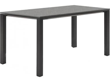 Kettler Concept Aluminum Lava Square Ceramic Top Outdoor Dining Table KR0148205241