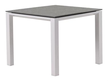 Kettler Concept Aluminum White Rectangular Ceramic Top Outdoor Dining Table KR0150225241