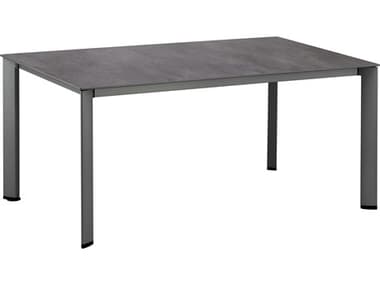 Kettler Hpl Loft Aluminum Gray Rectangular Patio Dining Table KR1040217200K1