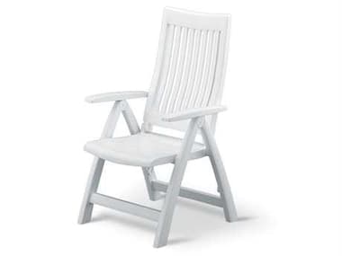 Kettler Roma Resin White Multi-Position Lounge Chair KR1438000