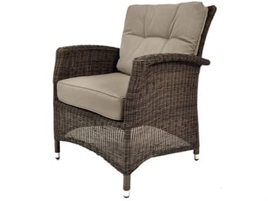 Kettler Lakena Wicker Rattan Lounge Chair with Cast Ash KR3044012000CA