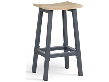 Kettler Elba Aluminum Charcoal Patio Bar Stool KR3931040200