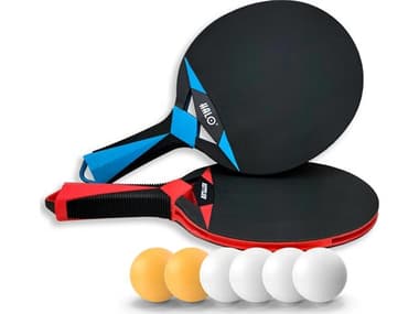 Kettler Halo X Outdoor 2 Player Table Tennis Racket Set KT7092200