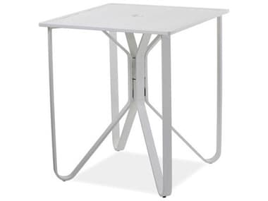 Koverton Chapman Extruded Aluminum 36 Square Dining Table with Umbrella Hole KVK27236BT
