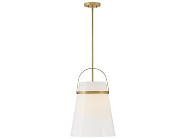 Lark Living Tori 1-Light Lacquered Brass Bell Pendant LAK83054LCB