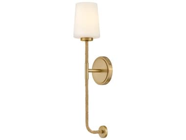 Lark Living Kline 1-Light Lacquered Brass Wall Sconce LAK83450LCBNAT