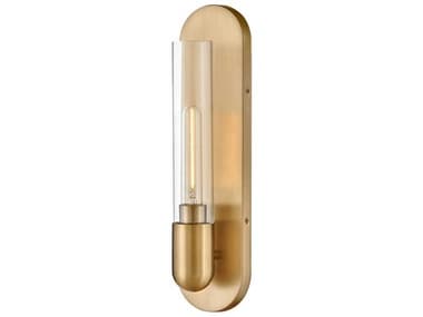 Lark Living Tully 18" Tall 1-Light Lacquered Brass Wall Sconce LAK83470LCB