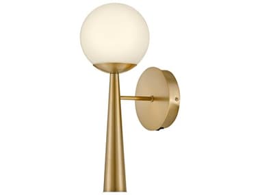 Lark Living Izzy 16" Tall 1-Light Lacquered Brass Wall Sconce LAK83500LCB