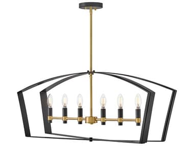 Lark Living Sammi 6-Light Black Island Pendant LAK83645BK