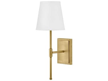 Lark Living Beale 19" Tall 1-Light Lacquered Brass Wall Sconce LAK83770LCB