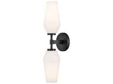 Lark Living Gio 2-Light Black Vanity Light LAK85505BK