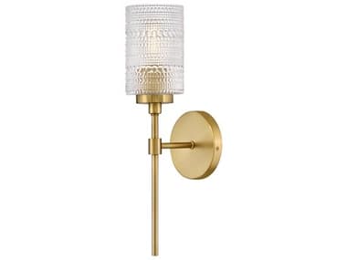 Lark Living Mabel 1-Light Lacquered Brass Wall Sconce LAK85570LCB