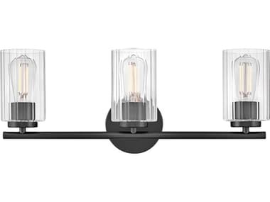 Lark Living Leta 3-Light Black Vanity Light LAK85583BK