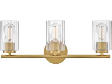 Lark Living Leta 3-Light Lacquered Brass Vanity Light LAK85583LCB