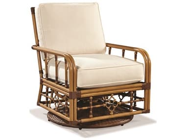Lane Venture Mimi By Celerie Kemble Raffia Aluminum Swivel Glider Lounge Chair LAV21686
