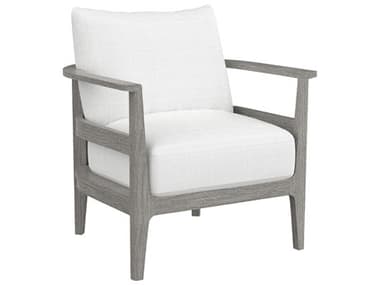 Lane Venture Avila Teak Paloma Grey Lounge Chair LAV37001