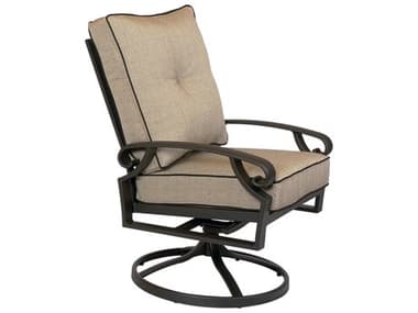 Lane Venture Monterey Cushion Aluminum Swivel Tilt Dining Arm Chair LAV40046