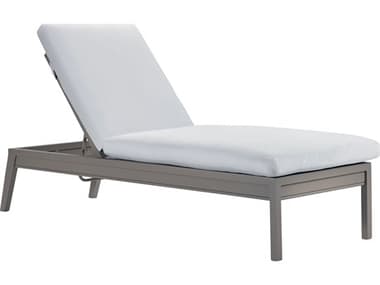 Lane Venture Santa Rosa Cushion Aluminum Adjustable Chaise Lounge LAV40840