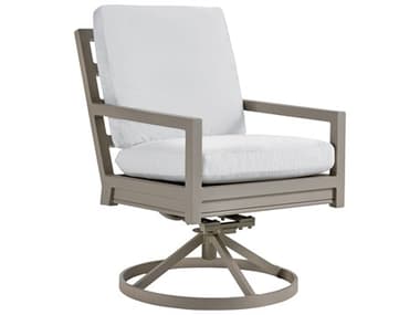 Lane Venture Santa Rosa Cushion Aluminum Swivel Tilt Dining Arm Chair LAV40846