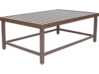 Lane Venture Artisan Aluminum 47''W x 32''D Rectangular Coffee Table LAV45223