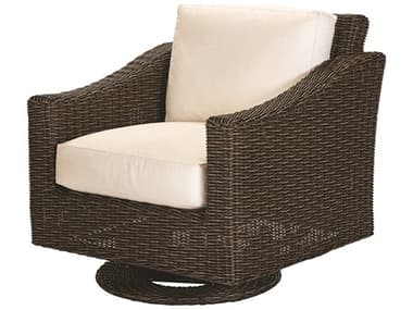 Lane Venture Requisite Wicker Swivel Glider Lounge Chair LAV52986
